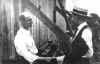 1907 Wilbur greets Taylor in France.jpg (88178 bytes)